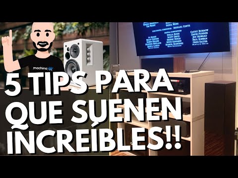 Cómo mejorar el rendimiento de tus parlantes en casa
