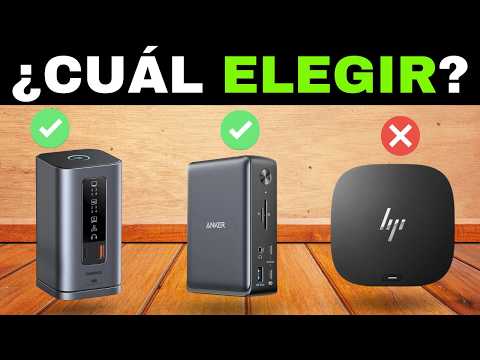Comparativa entre diferentes modelos de docking stations