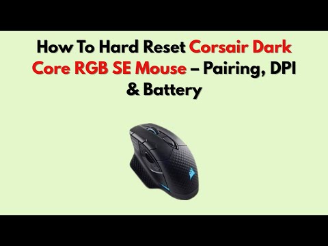 Actualización de firmware para el Dark Core RGB Pro