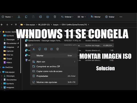 Mejorar el rendimiento al trabajar con archivos ISO grandes