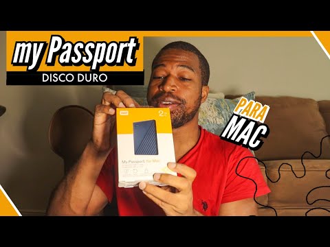 Uso del disco duro externo My Passport para almacenar tus datos