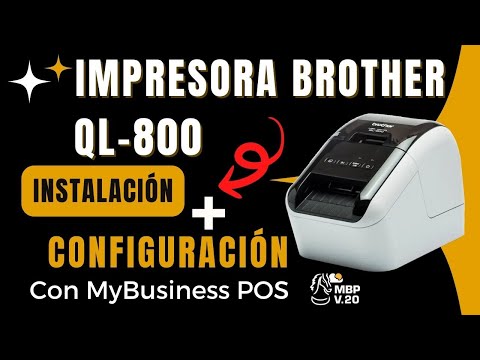 Configuración óptima del driver QL 800 para impresoras