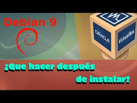 Configuración inicial recomendada tras instalar Debian 9