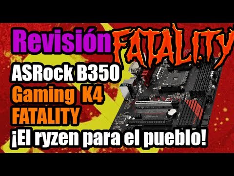 Configuración óptima de la Asrock B350 para gaming