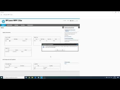 Guía para actualizar el driver HP Laser MFP 135W