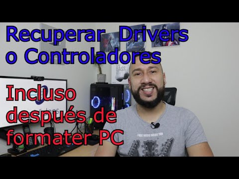 Recuperación de drivers Toshiba eliminados accidentalmente