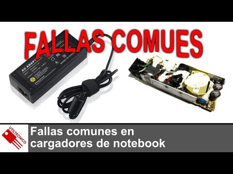 Causas comunes de fallos en cargadores de laptop