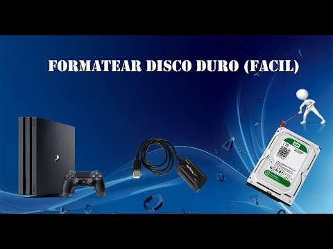 Guía para formatear un disco duro para PS4 correctamente