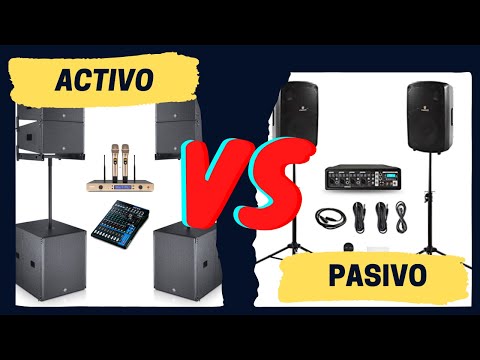 Bocinas amplificadas vs pasivas: ¿Cuál es la mejor opción?