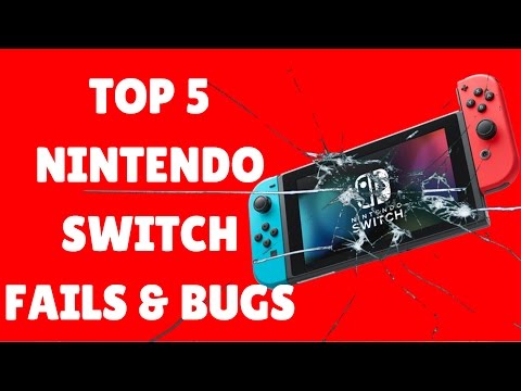 Errores frecuentes en Nintendo Switch que causan crashes