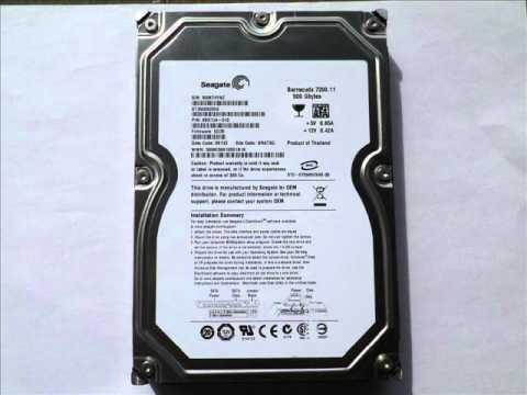 Actualización de firmware para discos duros Seagate