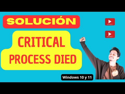 Guía de recuperación ante el error Critical Process Died