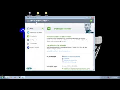 Configuración de antivirus para detectar gusanos en carpetas