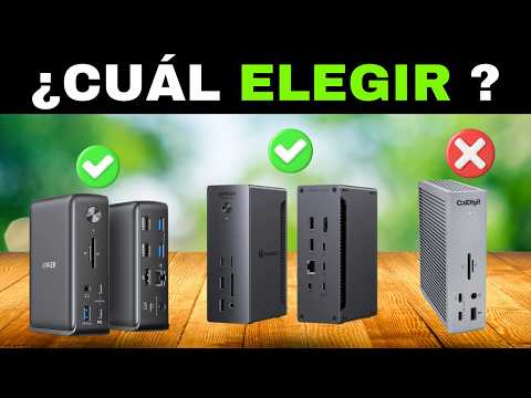 Cómo elegir la mejor docking station para tu laptop