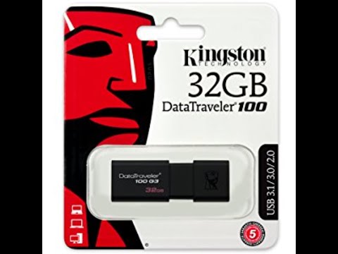 Actualización de firmware para el DataTraveler 100 G3