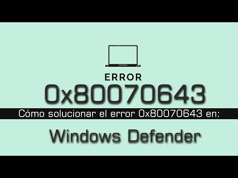 Cómo prevenir el error 0X80070643 en actualizaciones de Windows