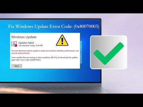 Cómo reparar el error 0X80070003 sin perder datos