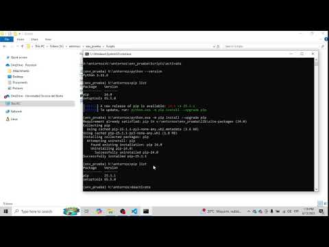 Crear un entorno virtual de Python en Windows para tus proyectos