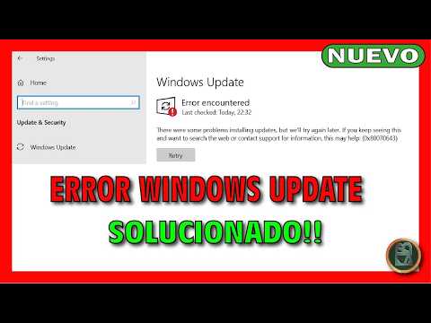 Actualizaciones fallidas: el error 80072Ee2 explicado
