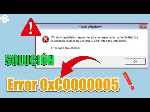 Soluciones de seguridad para el error 0xc0000005 en Windows