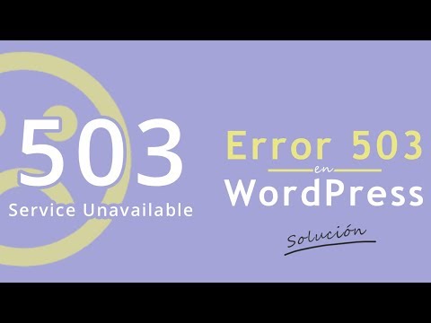 Causas comunes del error 503 en servidores web